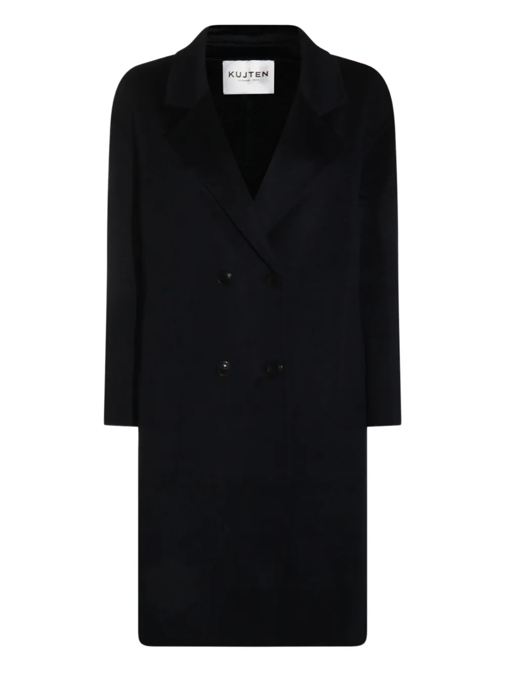 kujten double-breasted wool coat | Blue | Image 1