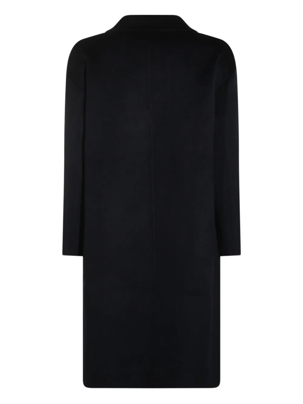 Kujten Double-breasted Mid-length Coat Long Sleeves In Multi