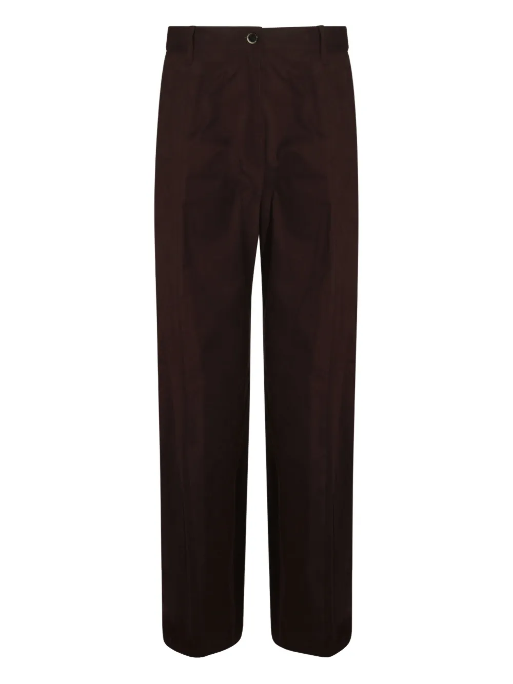 Nine In The Morning Pleated-front Trousers In Brown
