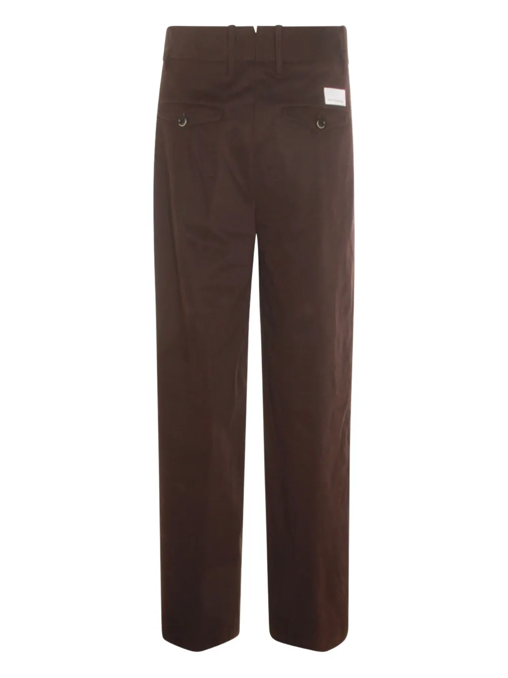 Nine In The Morning Pleated-front Trousers In Brown