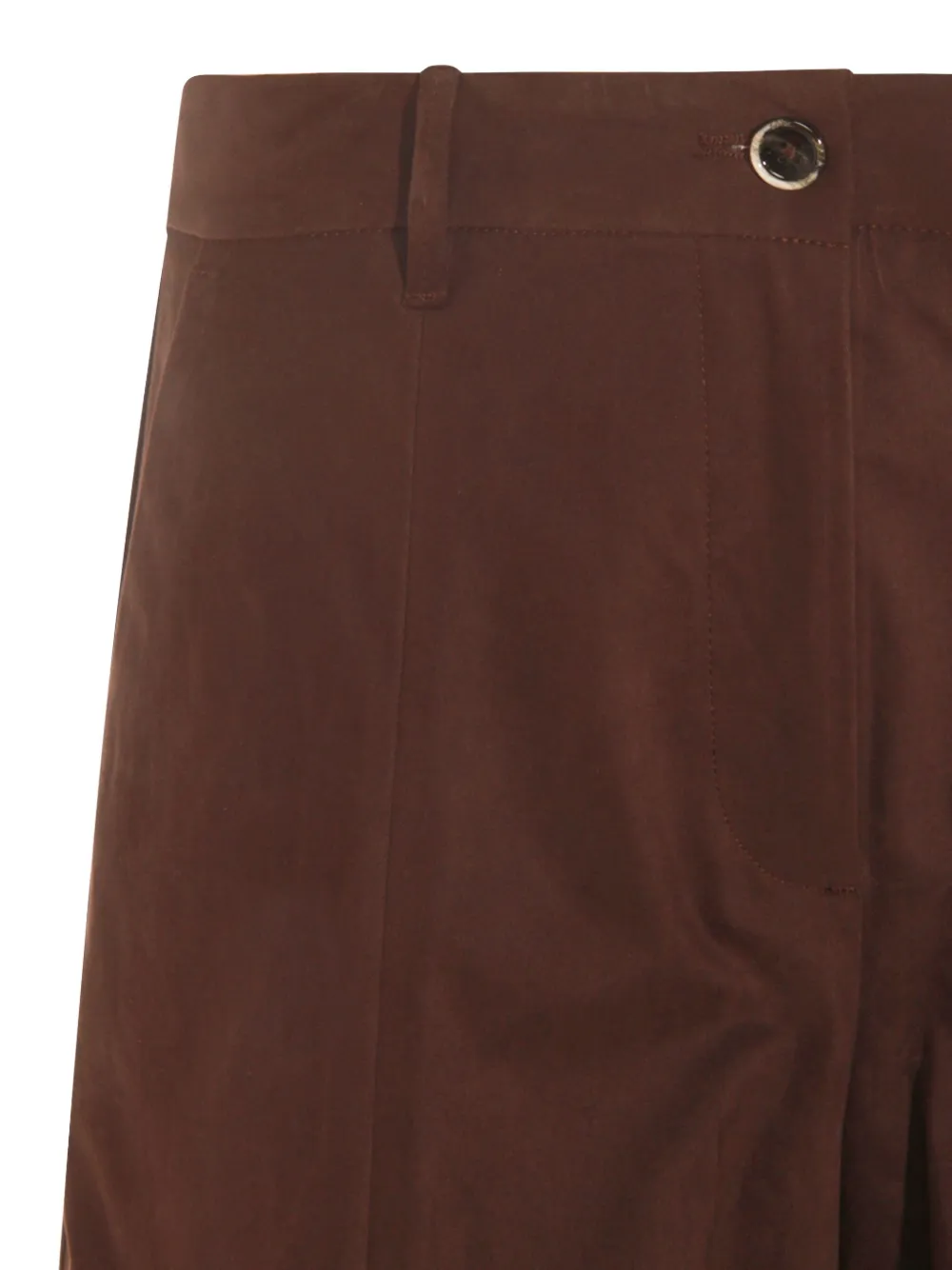 Nine In The Morning Pleated-front Trousers In Brown
