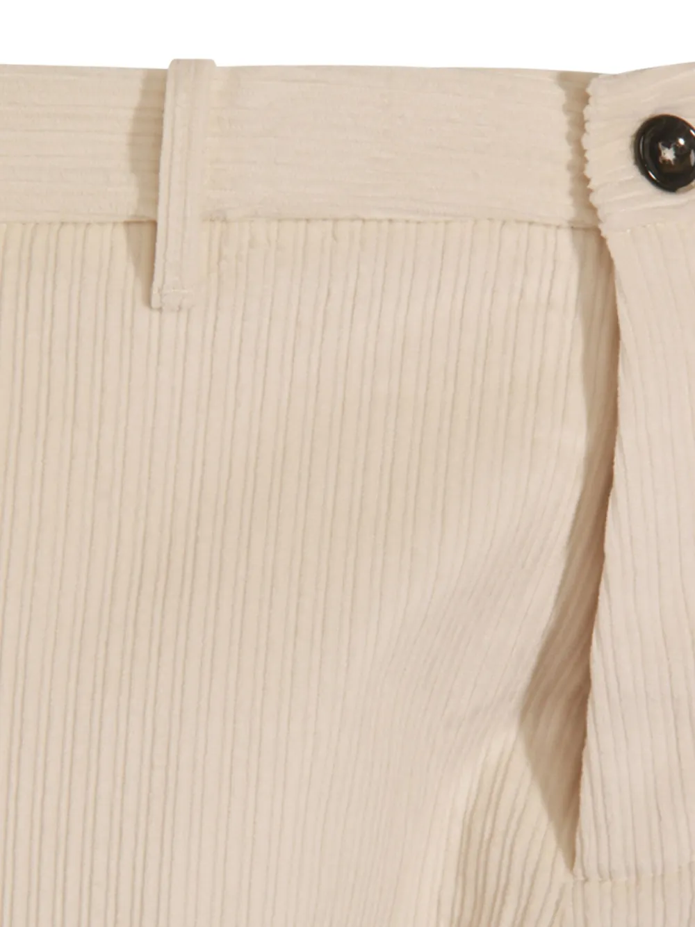 Nine In The Morning Pinwale Corduroy Trousers In Neutral