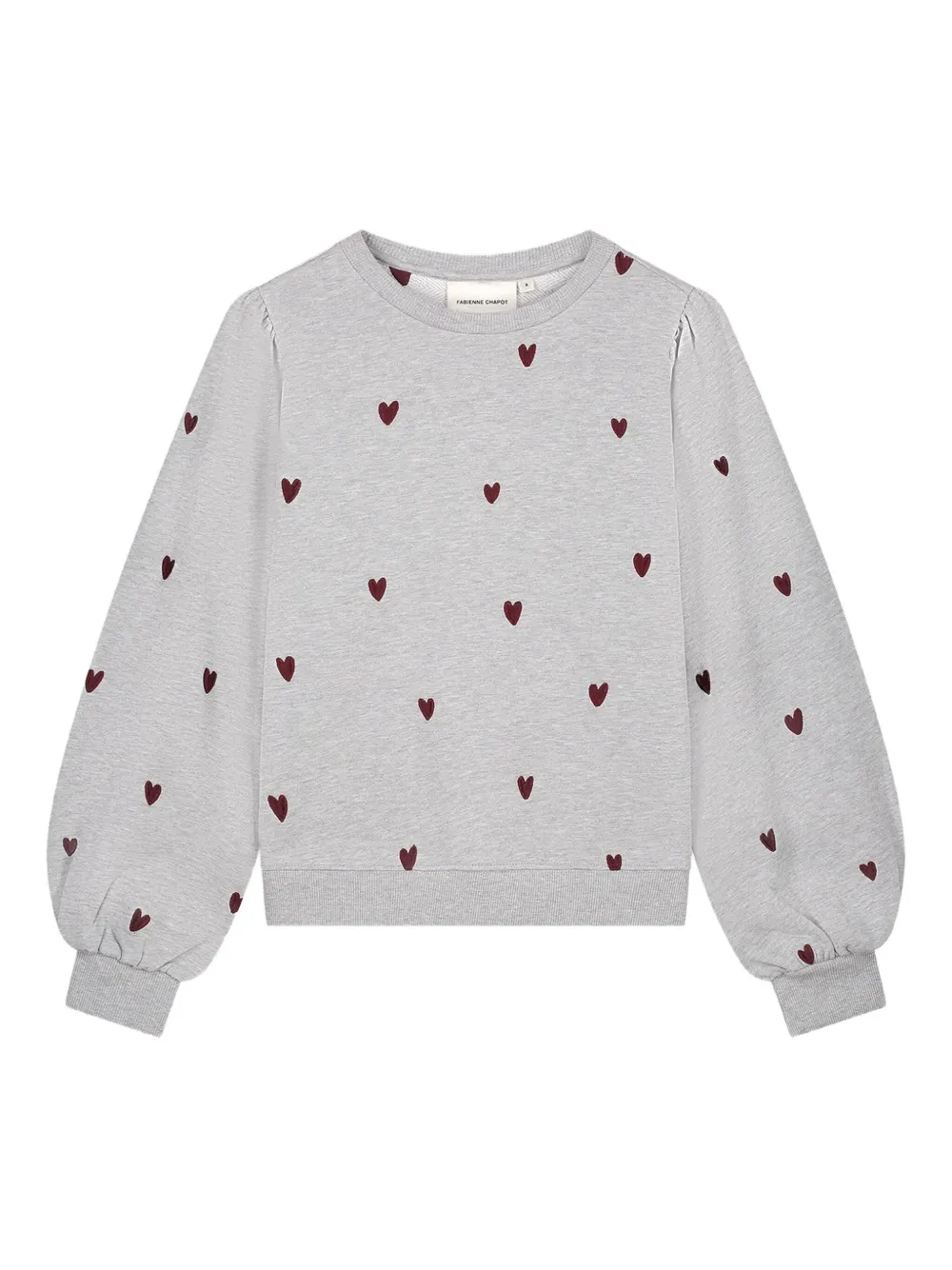 Fabienne Chapot Dina puff-sleeve sweatshirt | Grey | Image 1