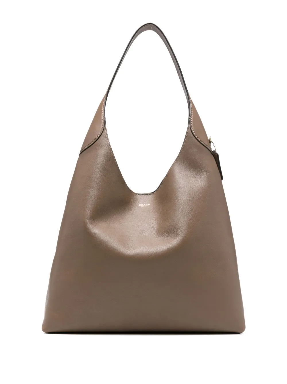 Coach 39 Brooklyn Leather Shoulder Bag In Brown