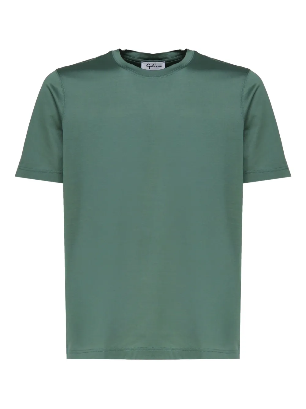 John Galliano Short-sleeve Crew-neck T-shirt In Green