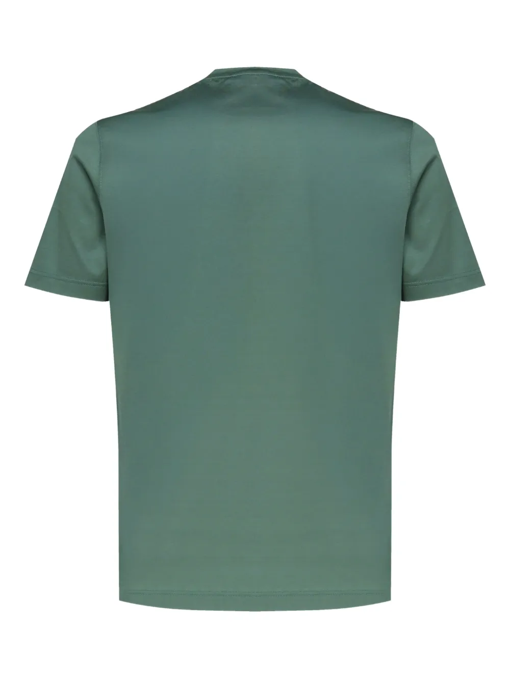 John Galliano Short-sleeve Crew-neck T-shirt In Green