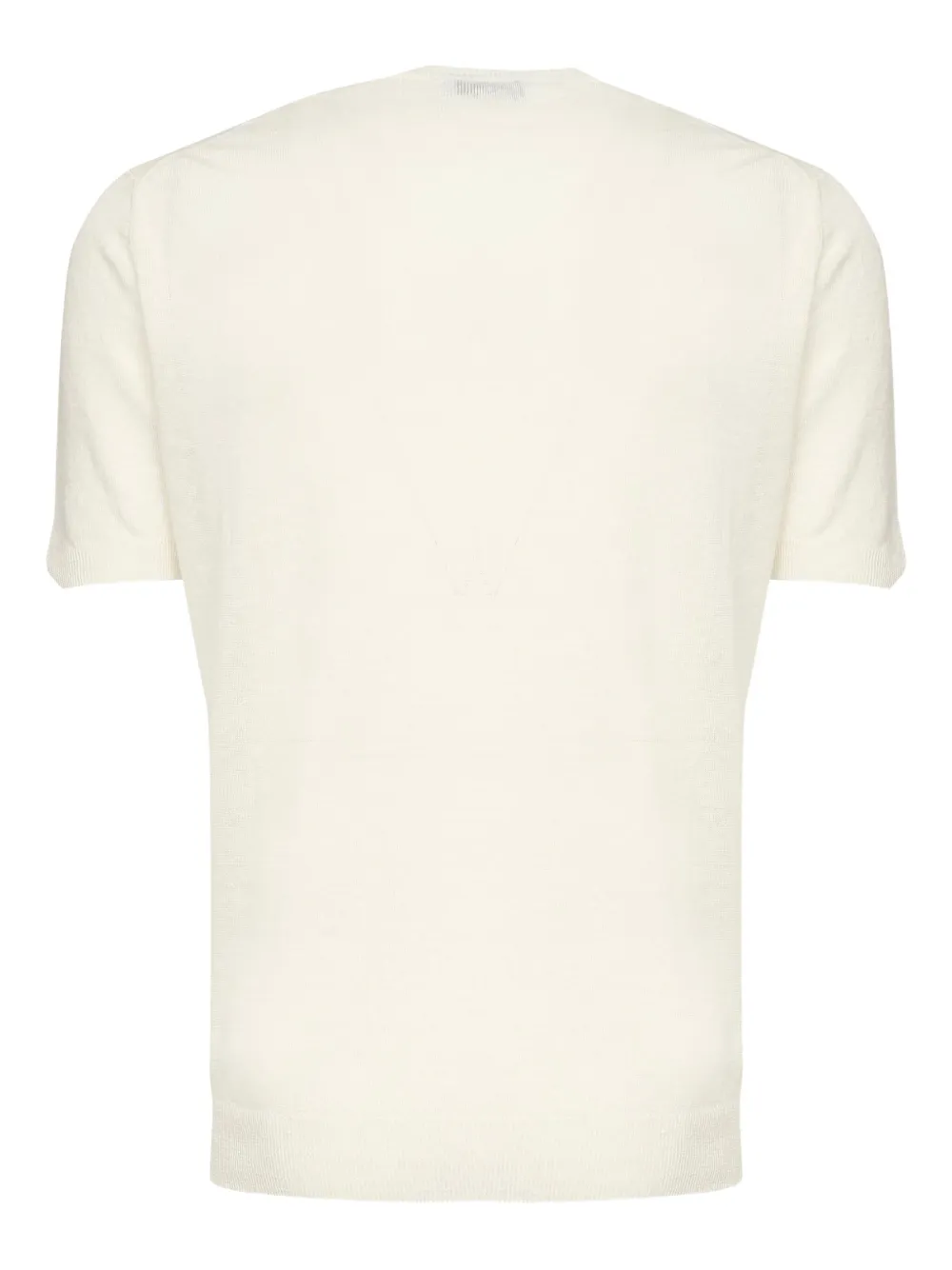 John Galliano Gebreid T-shirt - Beige