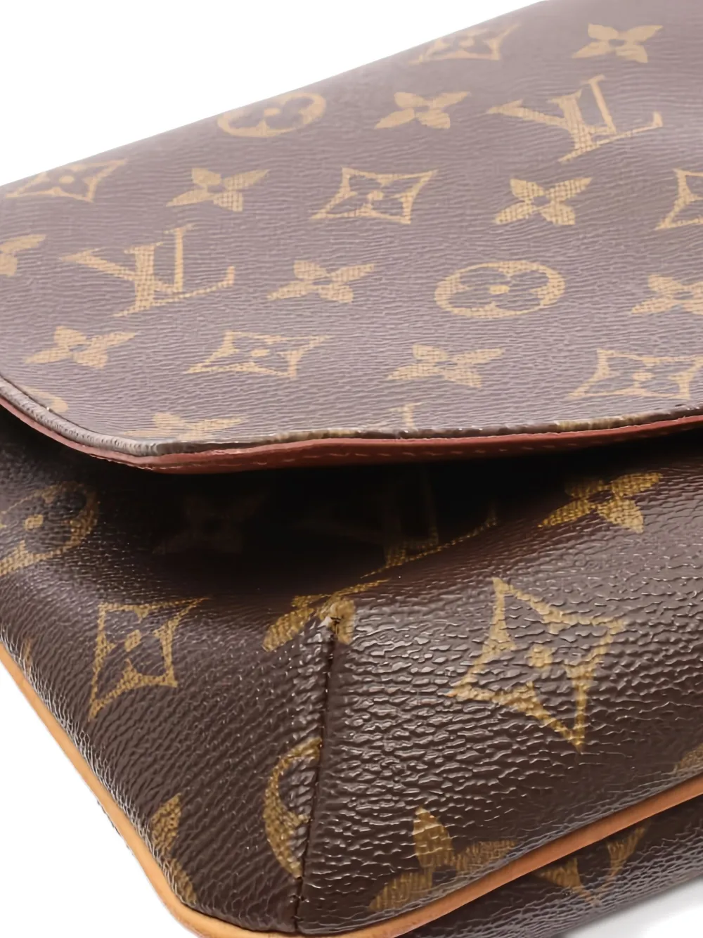 Pre-owned Louis Vuitton Musette Tango Shoulder Bag In Brown