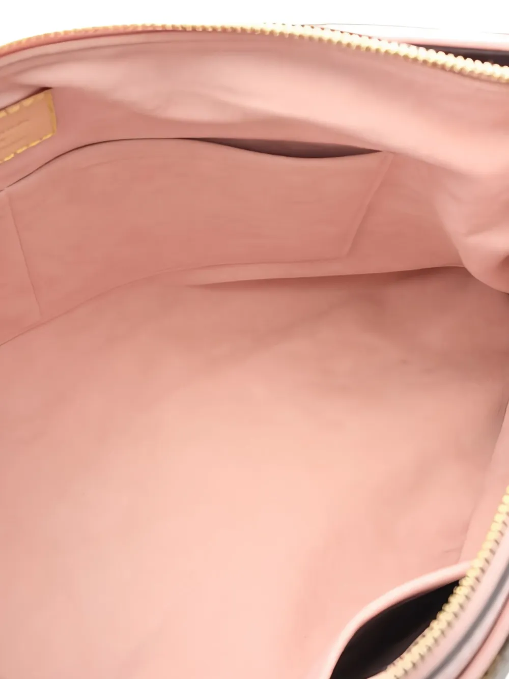 Pre-owned Louis Vuitton Pallas Handbag In Brown