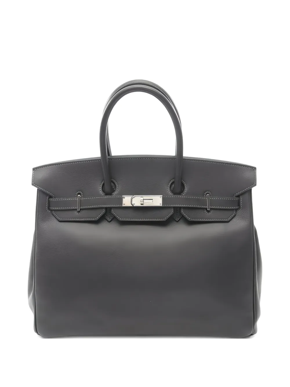 Hermès Pre-Owned 2004 Birkin 35 leather tote bag | Grey | Image 1