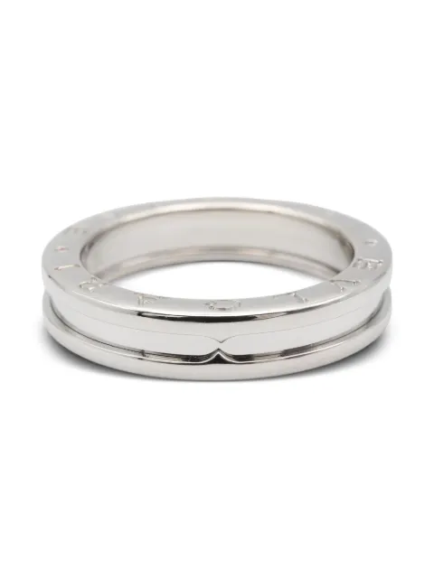 Bvlgari Pre-Owned 18K white gold B-zero1 ring