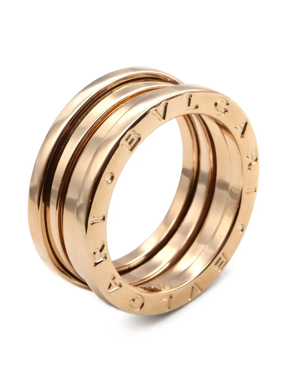 Bvlgari Pre-Owned 18K rose gold B-zero1 ring | Women | Image 2