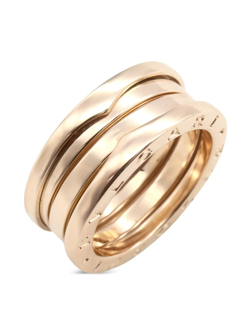 Bvlgari Pre-Owned 18K rose gold B-zero1 ring | Pink | Image 1