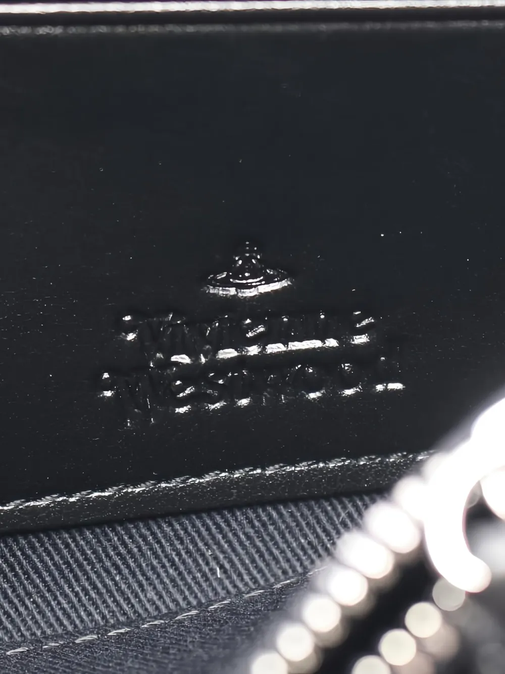 Pre-owned Vivienne Westwood 2020 Classic Zip-up Wallet In Black