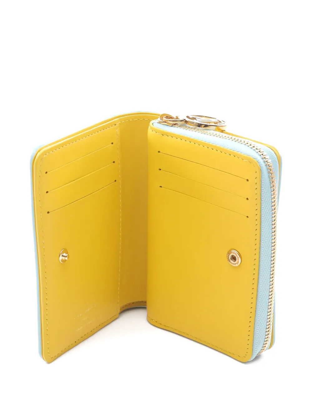 Pre-owned Louis Vuitton Monogram Wallet In Blue