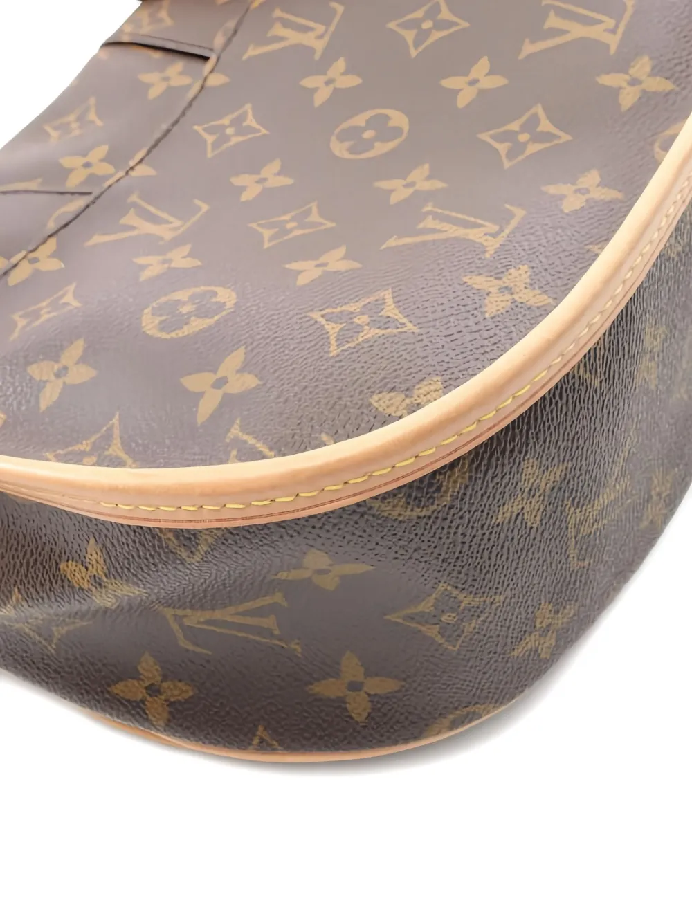 Pre-owned Louis Vuitton Menilmontant Pm Shoulder Bag In Brown