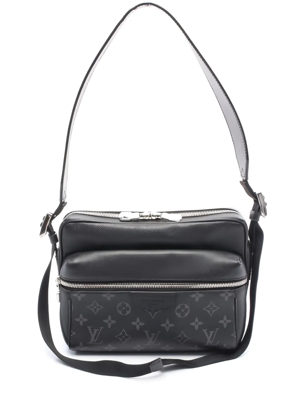 Louis Vuitton Pre-Owned monogram Taigarama shoulder bag | Black | Image 1