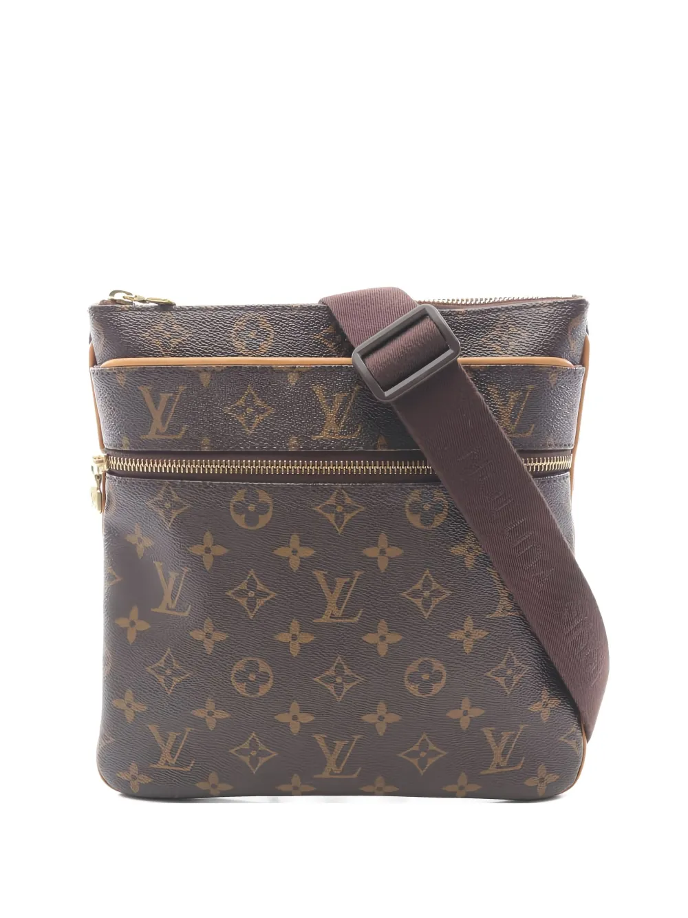 Pre-owned Louis Vuitton Valmy Monogram Shoulder Bag In Brown