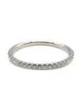 Harry Winston patinum diamond ring - Silver