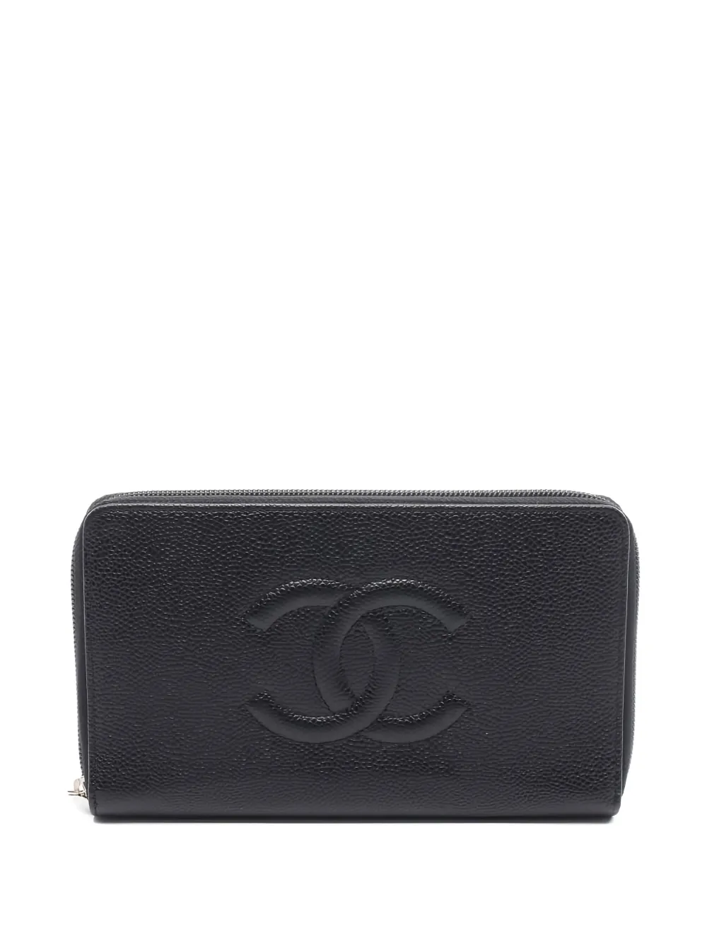 CHANEL Pre-Owned 2012 ココマーク財布 - ブラック CHANEL Pre-Owned 2012 ココマーク財布 - ブラック