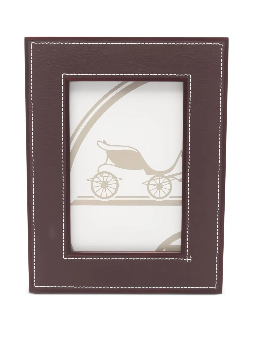Hermès Pre-Owned 2020 contrast-stitching photo frame | Brown | Image 1