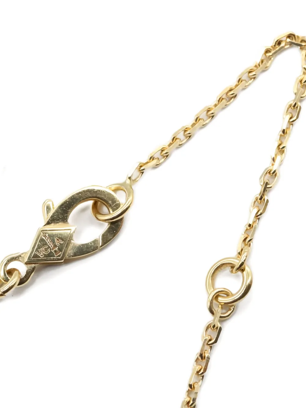 Van Cleef & Arpels Pre-Owned collar Alhambra en oro amarillo de 18kt con ónix | Image 2