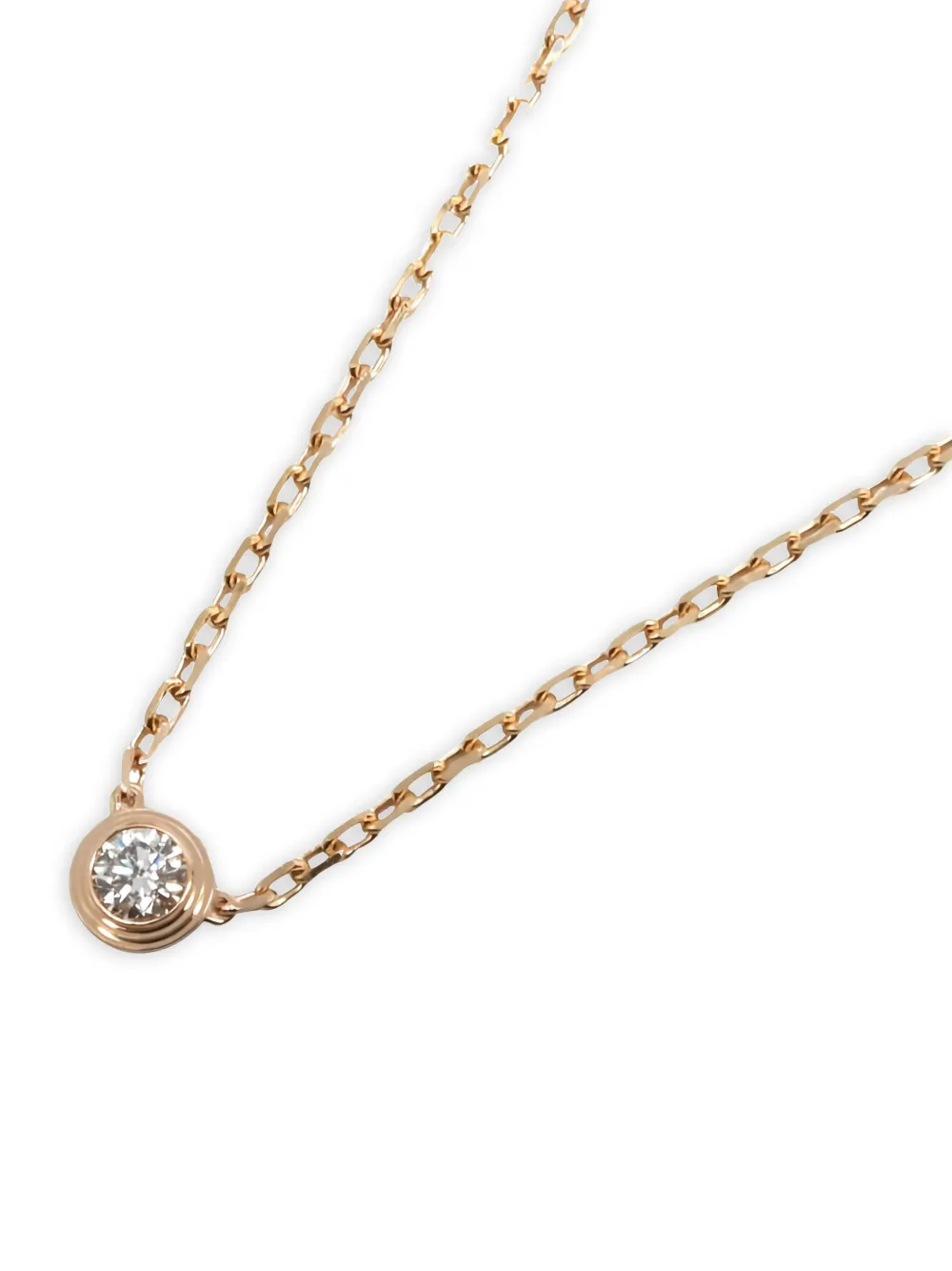 Cartier 2010s ダムール ダイヤモンド ネックレス 18Kローズゴールド - ピンク Cartier 2010s ダムール ダイヤモンド ネックレス 18Kローズゴールド - ピンク