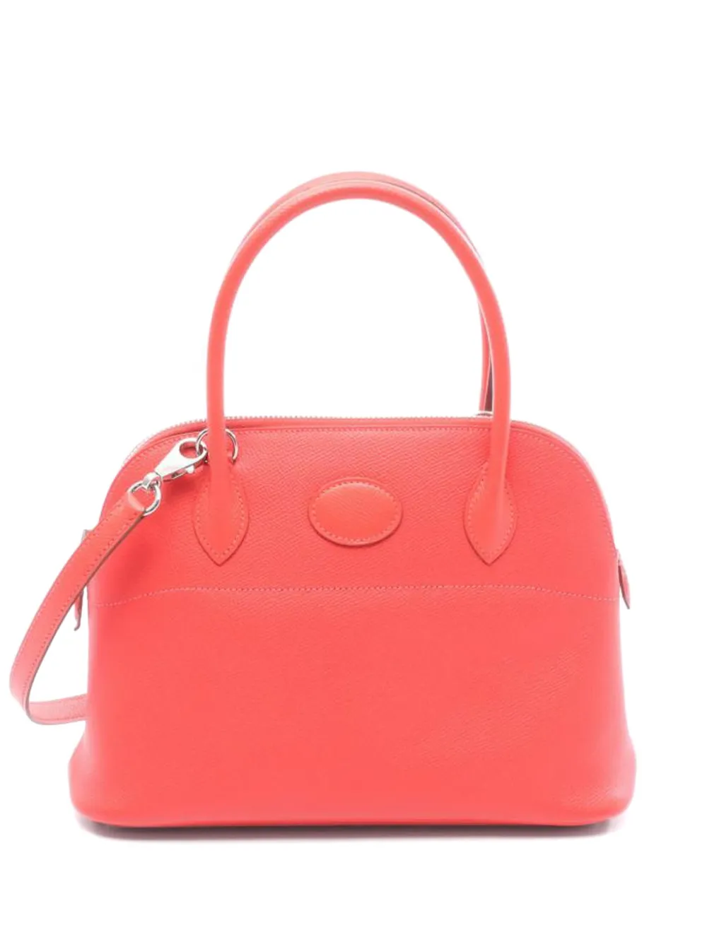 Hermès Pre-Owned Bolide 27 rose jaipur Handbag Veau epsom Pink red silver hardware 2WAY □Q stamp | Red | Image 1