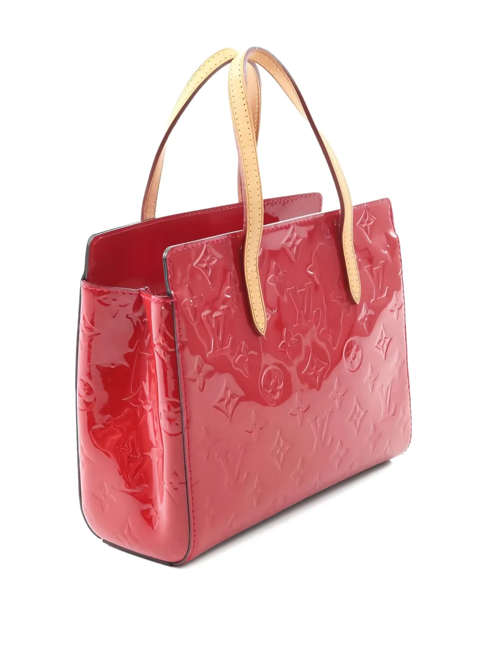 Pre-owned Louis Vuitton Catalina Bb Handbag In Red
