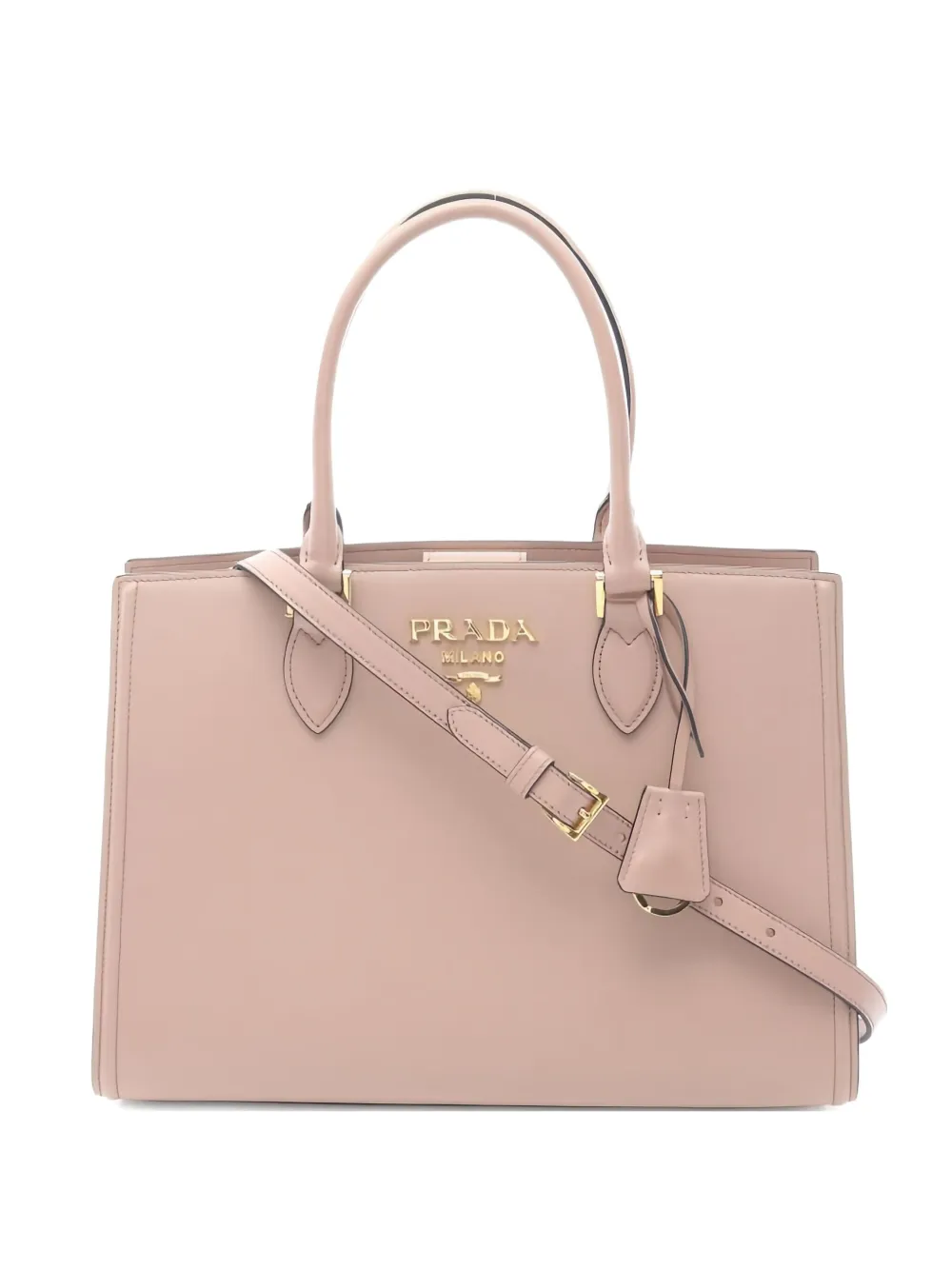 Prada Pre-Owned レザー トートバッグ - ピンク Prada Pre-Owned レザー トートバッグ - ピンク