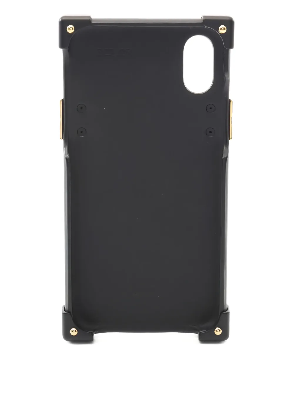 Pre-owned Louis Vuitton Eye-trunk Iphone X Case In Brown