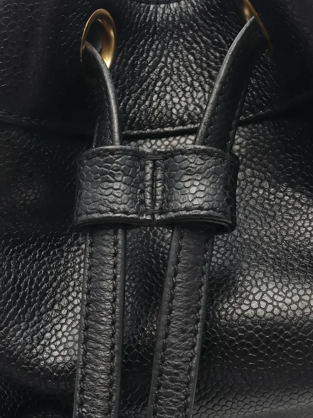 Pre-owned Chanel Triple Coco-mark Chain Shoulder Bag In Black