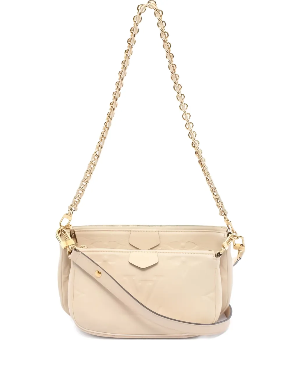 Louis Vuitton Pre-Owned マルチ ポシェット アクセソワール ショルダーバッグ - ニュートラル Louis Vuitton Pre-Owned マルチ ポシェット アクセソワール ショルダーバッグ - ニュートラル