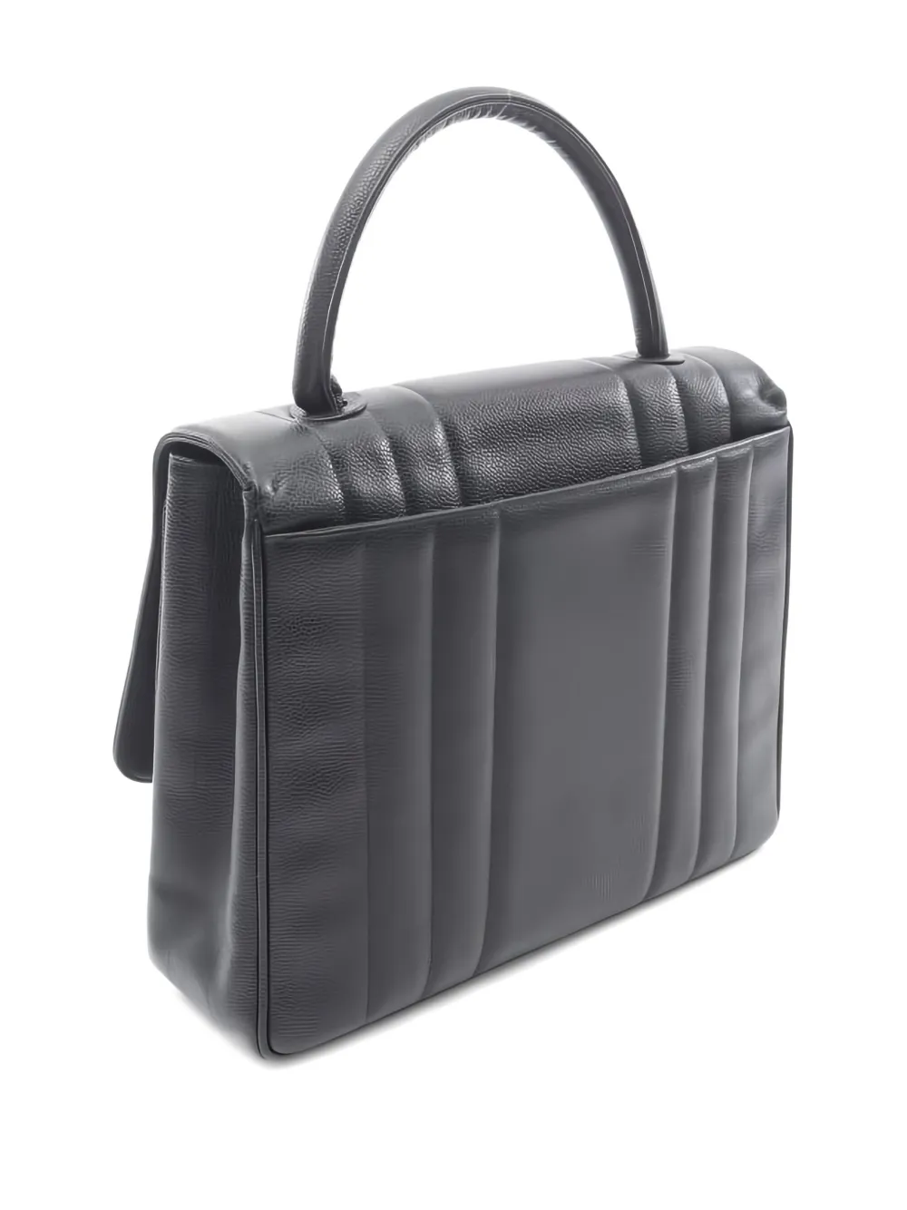 Pre-owned Chanel Coco Mark Shoulder Bag In Black