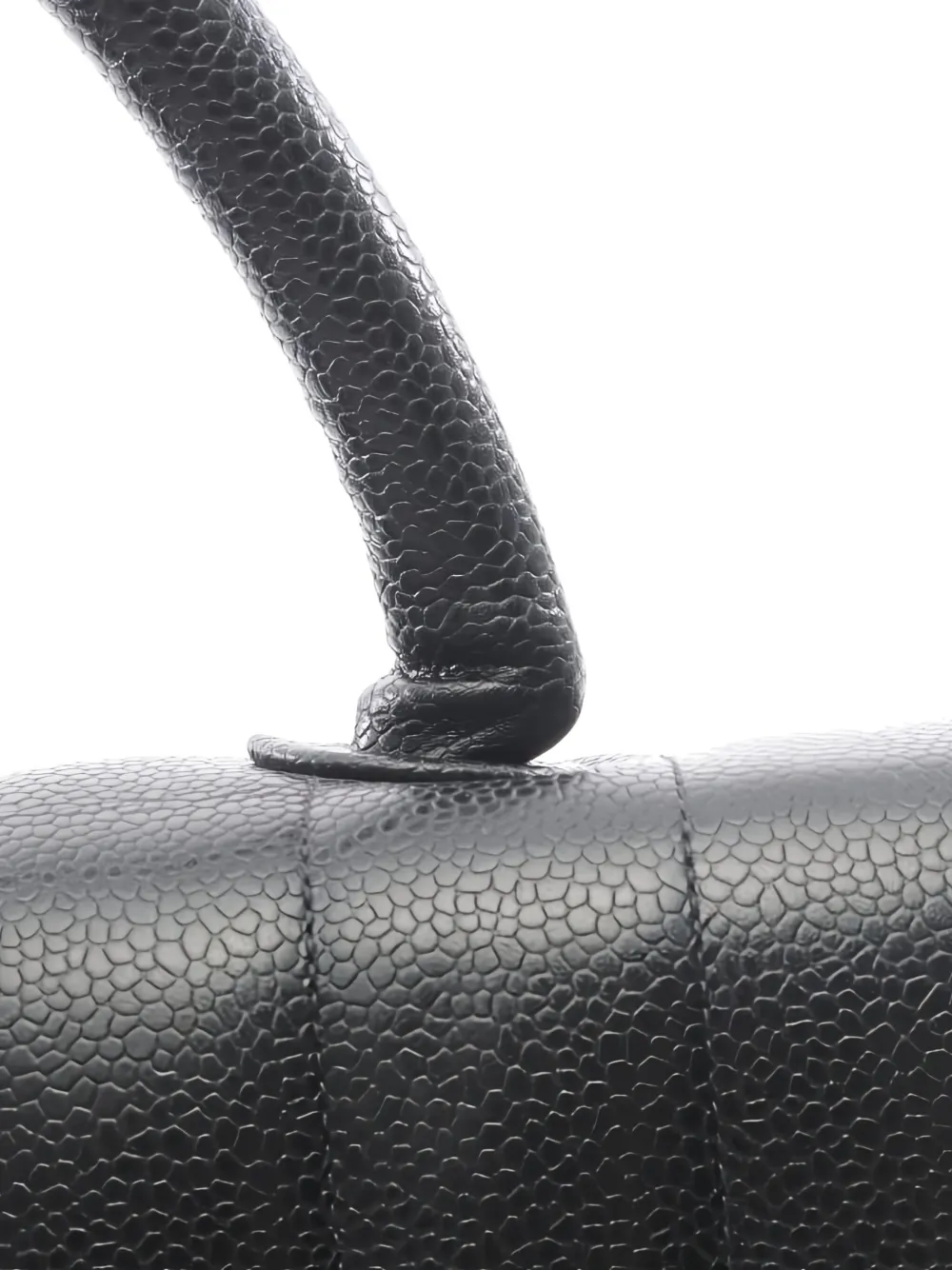 Pre-owned Chanel Coco Mark Shoulder Bag In Black