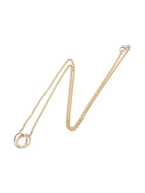 Cartier 18K rose gold Baby Love necklace