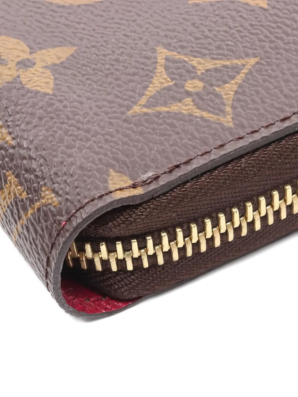 Pre-owned Louis Vuitton Monogram Zippy Wallet In Brown