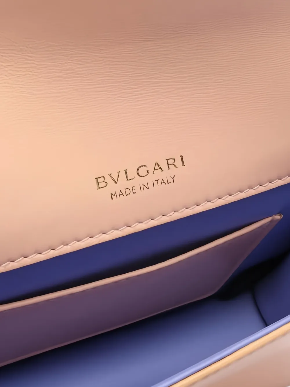 Pre-owned Bvlgari Serpenti Forever Shoulder Bag In Pink