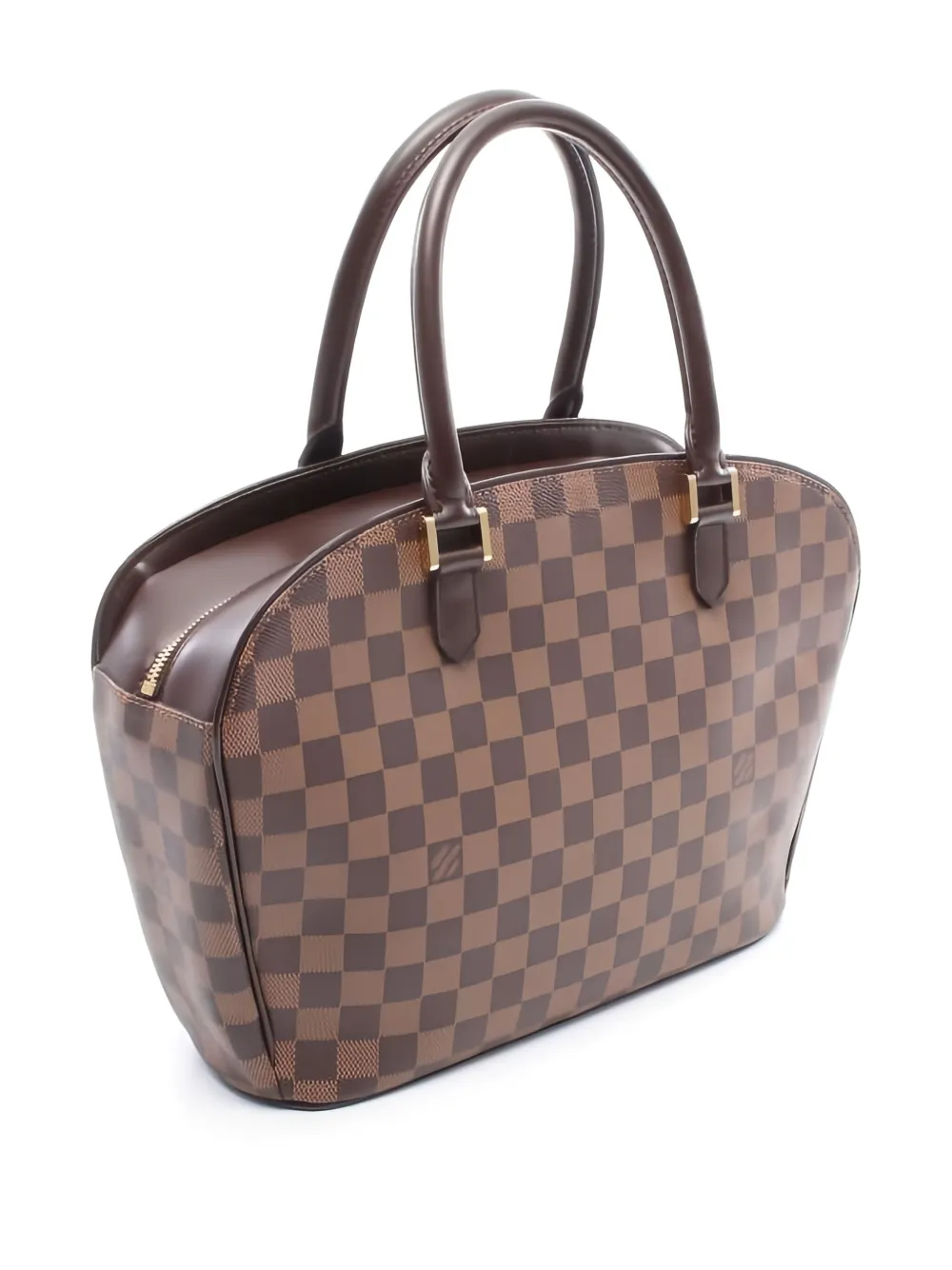 Pre-owned Louis Vuitton Saria Handbag In Brown
