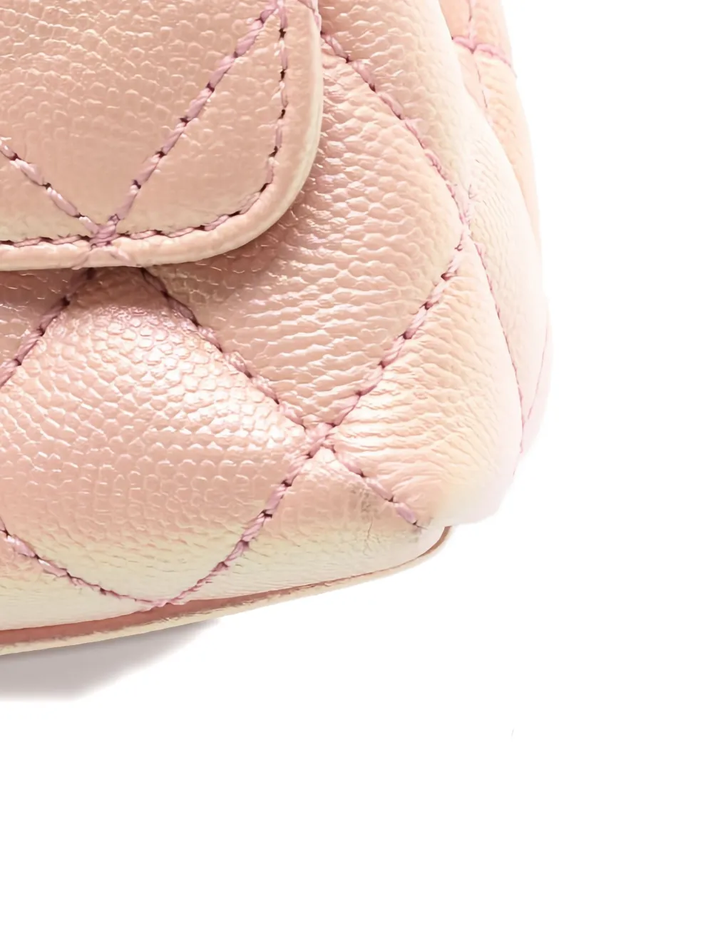 Pre-owned Chanel Coco Handle Xxs Handbag In Pink