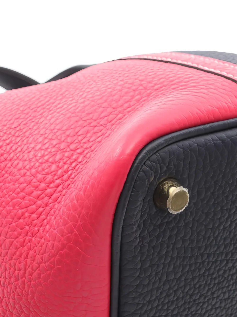Pre-owned Hermes Picotin Lock Tote Bag In Pink