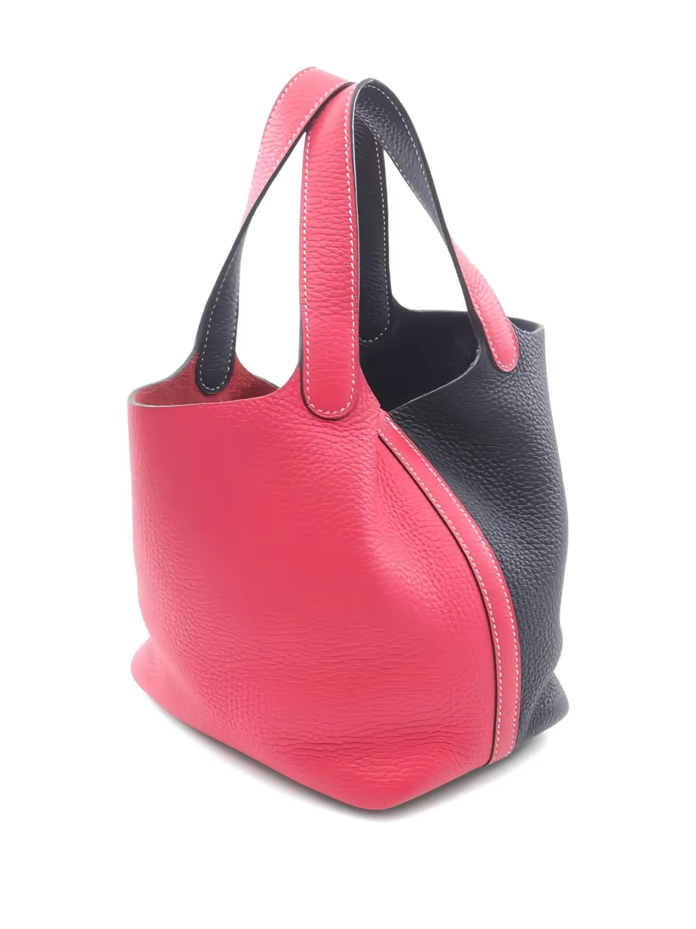 Pre-owned Hermes Picotin Lock Tote Bag In Pink
