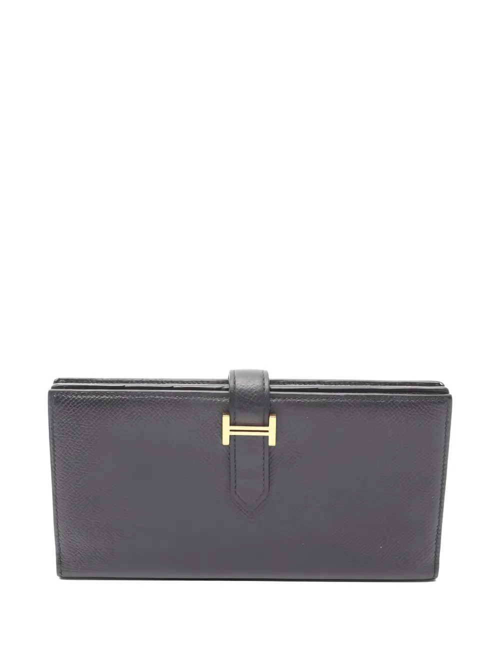 Hermès Pre-Owned 2018 Bear Souffle wallet | Black | Image 1