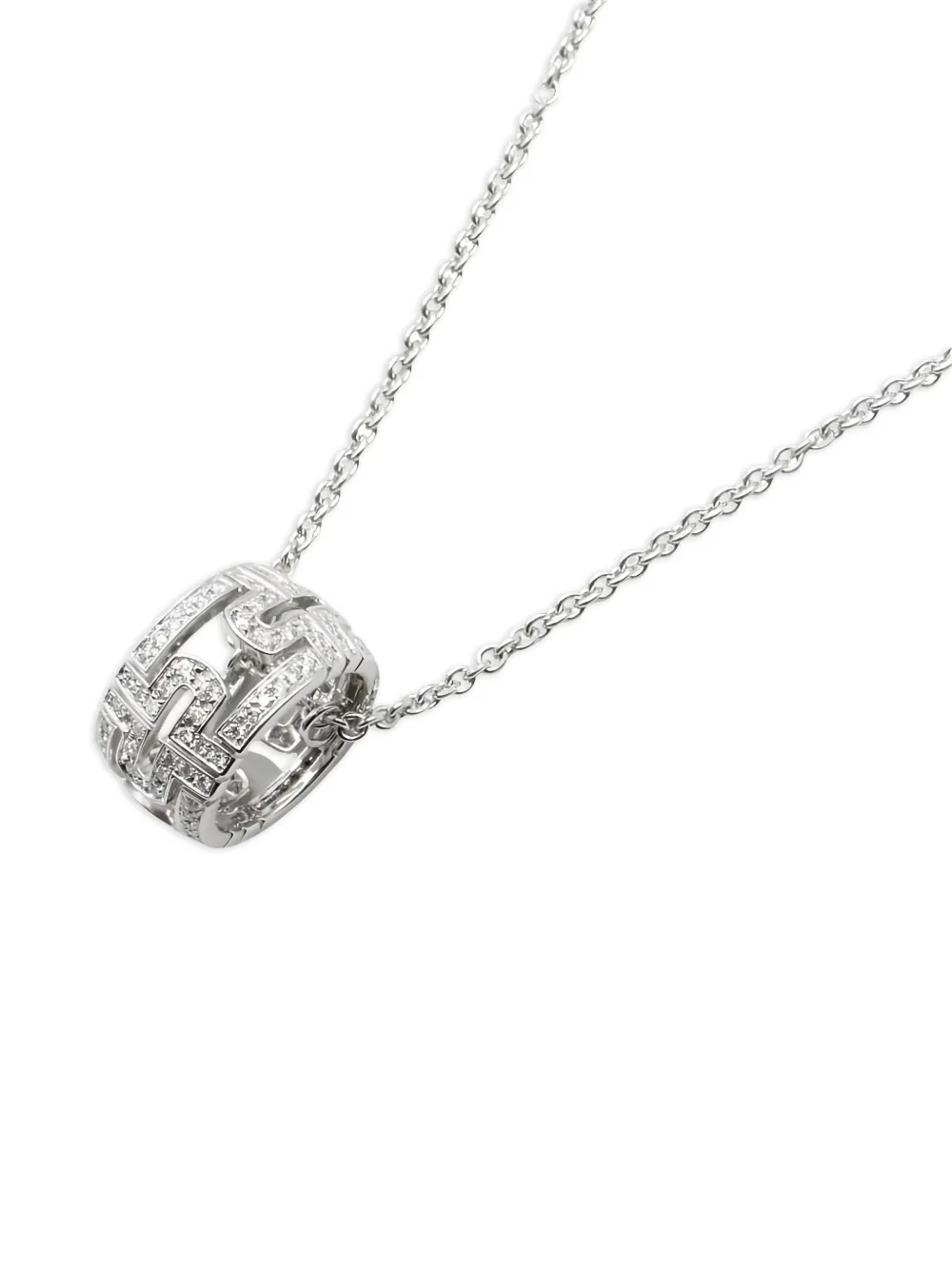 Bvlgari Pre-Owned 18K white gold diamond necklace | Image 2