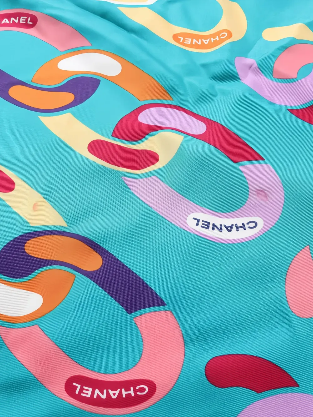 CHANEL Pre-Owned 1980 Coco Mark scarf | Image 2