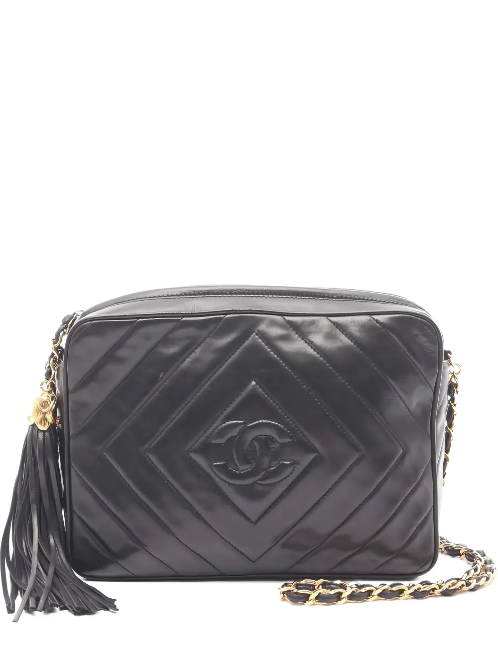 CHANEL Pre-Owned Coco Mark ショルダーバッグ - ブラック CHANEL Pre-Owned Coco Mark ショルダーバッグ - ブラック