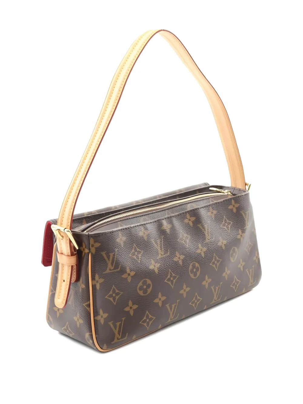 Pre-owned Louis Vuitton Vivacite Monogram Shoulder Bag In Brown