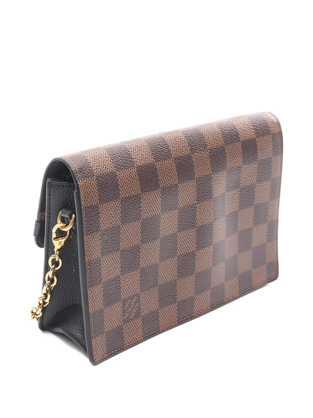 Pre-owned Louis Vuitton Vavin Chain Wallet In Brown
