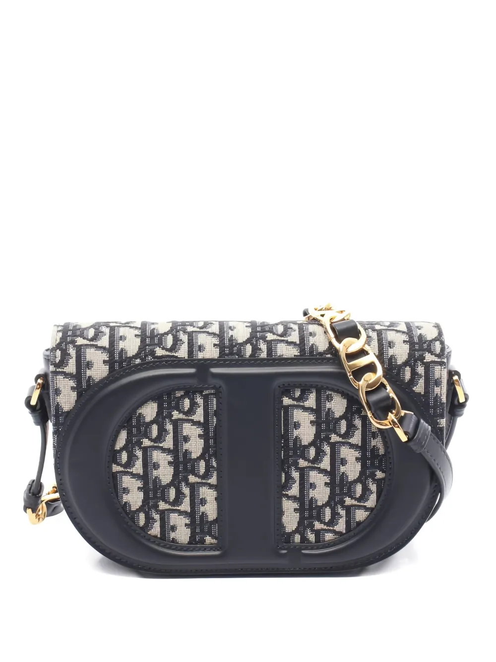 Christian Dior Pre-Owned オブリーク ショルダーバッグ - ニュートラル Christian Dior Pre-Owned オブリーク ショルダーバッグ - ニュートラル