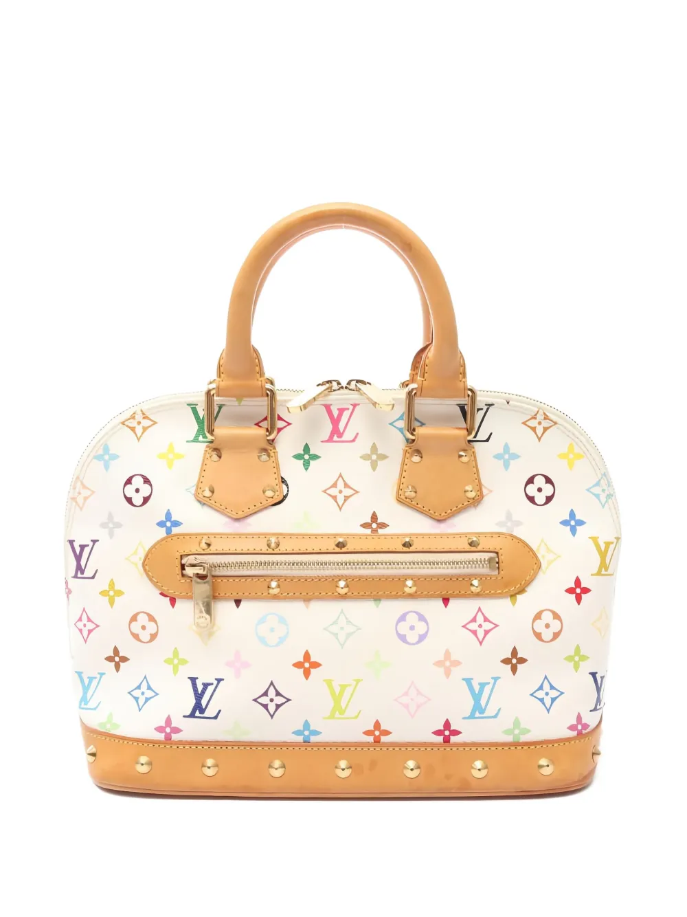 Louis Vuitton Pre-Owned Alma monogram tote bag | White | Image 1